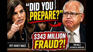 Nancy Mace HUMILIATES Tim Walz With Simple Questions on Minnesota Fraud