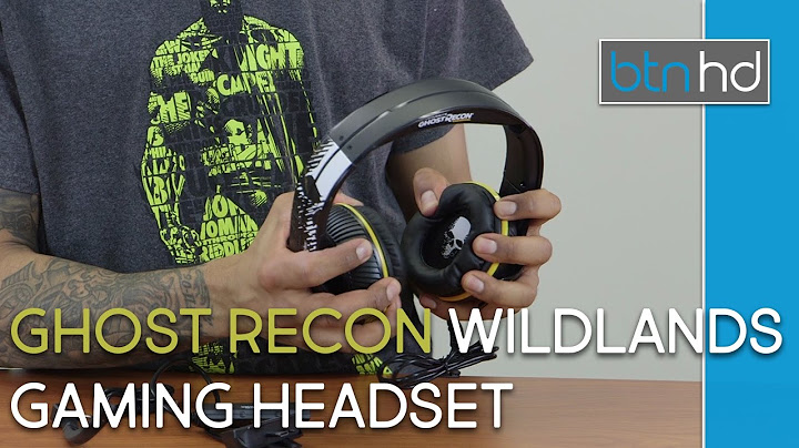 Ghost Recon Wildlands Headset Unboxing (+Mic Test)
