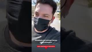 Neo toprak instagram hikayesinde maskeli videosu ( şarkı'mı geliyor Yoksa ) Resimi