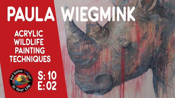 How to create wildlife painting using acrylics wit...