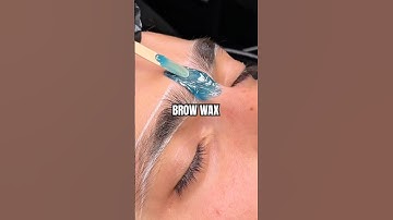 Wax & shape #browwax #browshaping