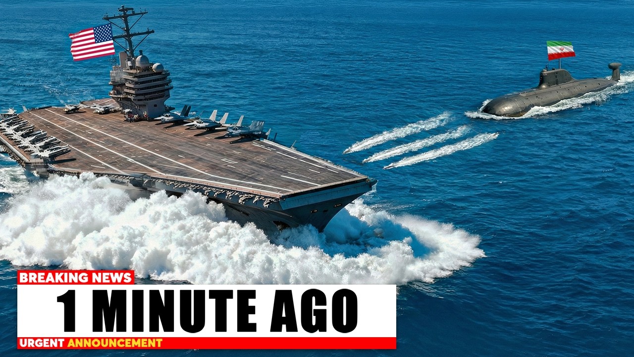 A Submarine Near Iran Fired a Torpedo at a U.S. Aircraft Carrier — Then  THIS Happened…