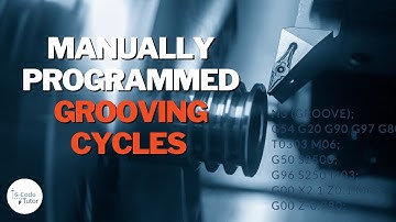 How to Manually Program a Grooving Cycle on a CNC Lathe!