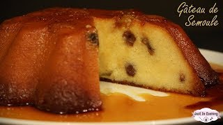 Recette de Gâteau de Semoule au Caramel