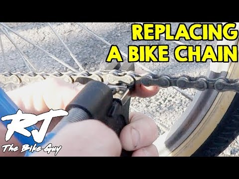 Bike Chain Replacement - YouTube