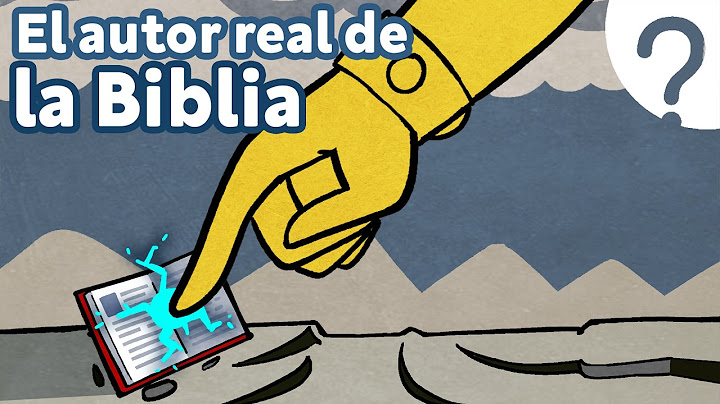 ¿Quién escribió la Biblia?