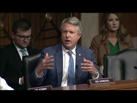 Senator Marshall at HELP Hearing