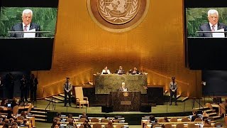 Abbas describes Israel's 'war of genocide'