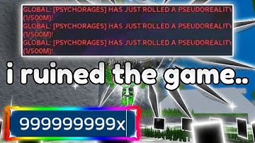 RUINING RNG with INFINITE LUCK!