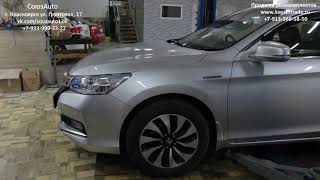 Honda Accord 9 - полное обслуживание рулевой рейки БЕЗ разбора | Ремонт рулевой рейки