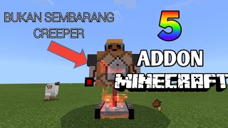 5 ADDON UNIK DAN ANEH YANG BISA KALIAN COBA DI MINECRAFT ||MINECRAFT POCKET EDITON||