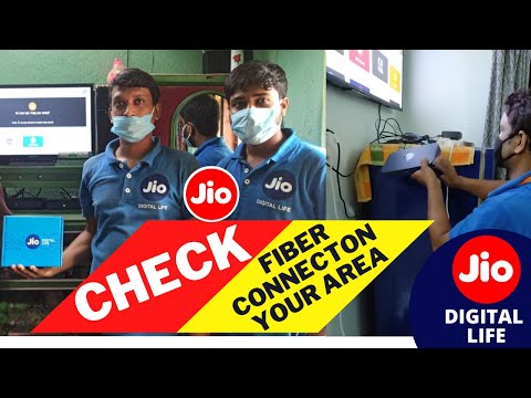 How To Check JIO Fiber Connection In My Area