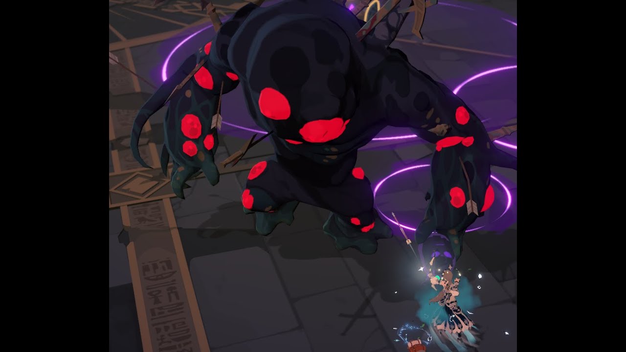 마비노기 모바일) 궁수 지옥15 폐기장 Full