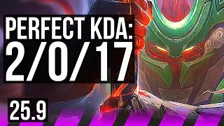 NAUTILUS & Tristana vs SORAKA & Zeri (SUP) | 2/0/17 | EUW Grandmaster | 25.9