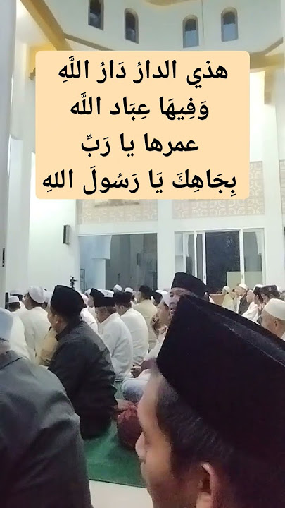 Doa Bersama Abi Ihya Hadzi Dar Darullah di Masjid At Ta'awun Kabupaten Malang