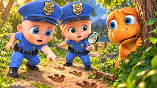 The Dino Kid Went Missing?! 😱 Police Search & Rescue Adventure | Kids Cartoon 🦖🚓 screenshot 4