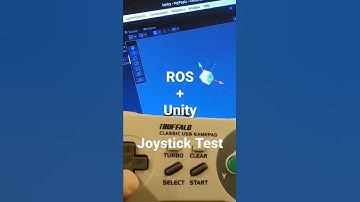 ROS + Unity Joystick Test