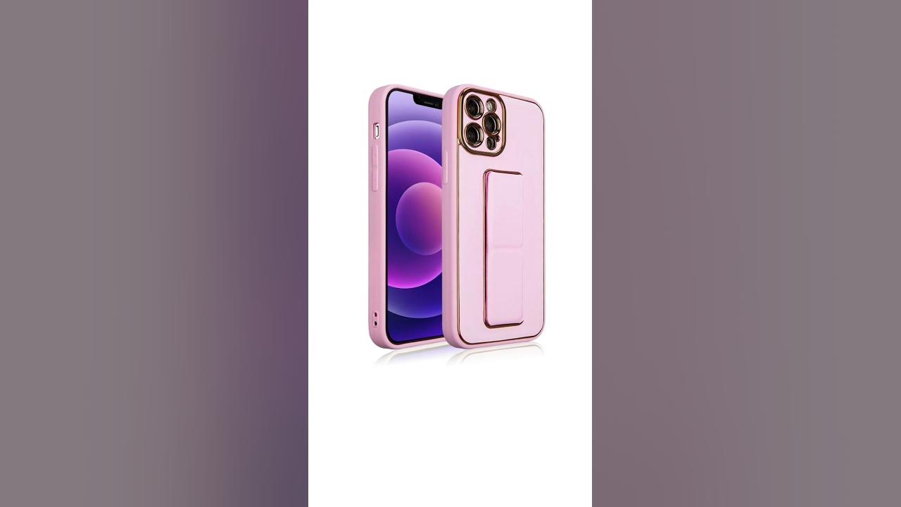 New Kickstand Case case for iPhone 13 Pro with stand pink subscribe 
