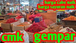 PRICES OF CHILI AND VEGETABLES ARE ALL GOING UP TODAY #CIBITUNG MAIN MARKET #6 OK 2025
