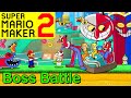 Mario Maker 2 - How to make a BEPPI THE CLOWN boss battle (Mario Maker Boss ideas)(CUPHEAD bosses)