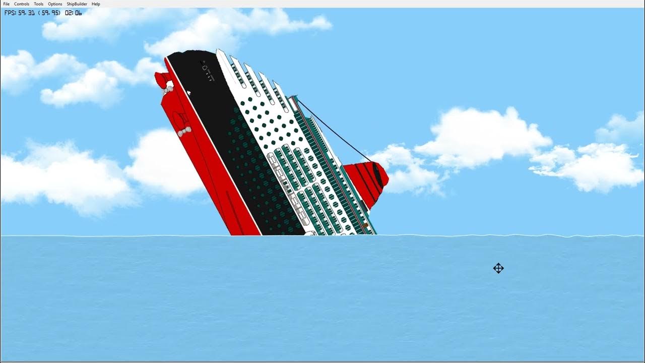 cruise ship sinking youtube