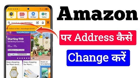 Amazon Par Address kaise Change Kare || How change address in Amazon Shopping 2025
