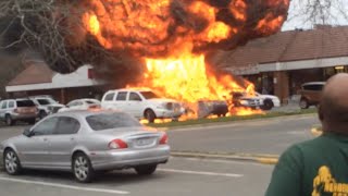 Car Explosion - Long Island Parking Lot - Raw Footage of Automobile Fire and Explosion - Bed Bugs Car Explosion - Long Island Parking Lot - Raw Footage of Automobile Fire and Explosion - Bed Bugs