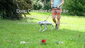 Deep Compliant Control for Legged Robots