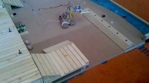 Robot entered in Panasonic Design Challenge "Beach Sweeps"