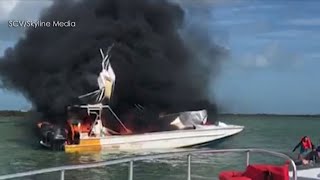 Woman killed, 7 others injured after a tourist boat explodes