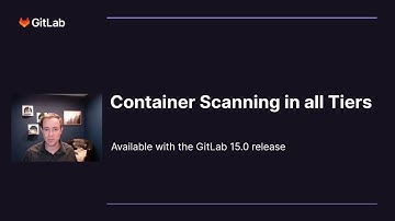 GitLab Container Scanning in all Tiers