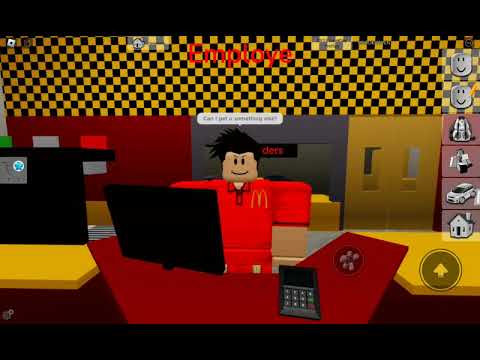 When you go to McDonald's(meme)ROBLOX