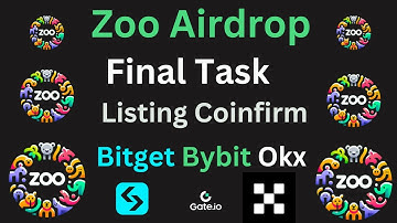 Zoo AirDrop Listing Update || Zoo Coin Listing Coinfirm Bitget Bybit Or Okx