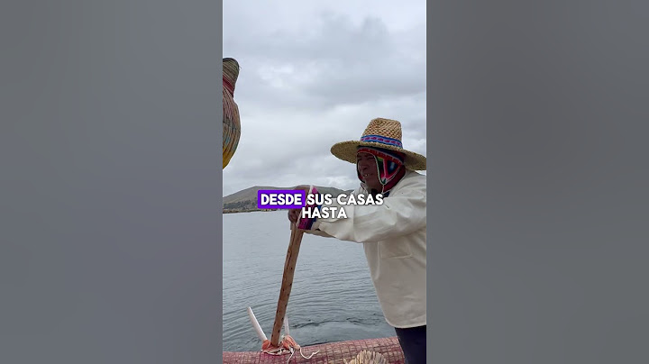 Casas flotantes en el Lago Titicaca? isla de los Uros #viajes #peru #uros