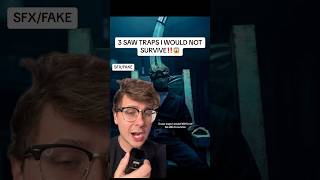 3 Saw Traps I Would 100% Not Survive‼️😱 #scary #shorts