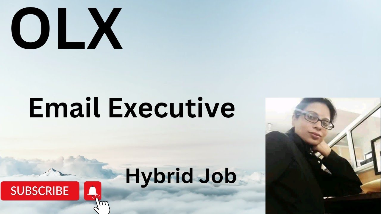 OLX Email Executive Job, Customer Support Job, non voice process job, work from home, jobin NCR.