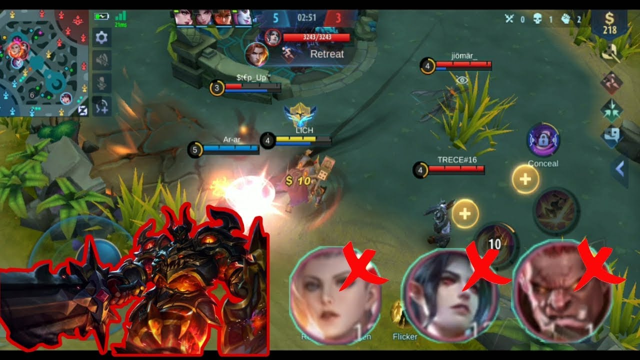 TIGREAL GAMEPLAY GUIDE AND BUILD PERPECT SS FOR TEAM MATE | MLBB | Lich