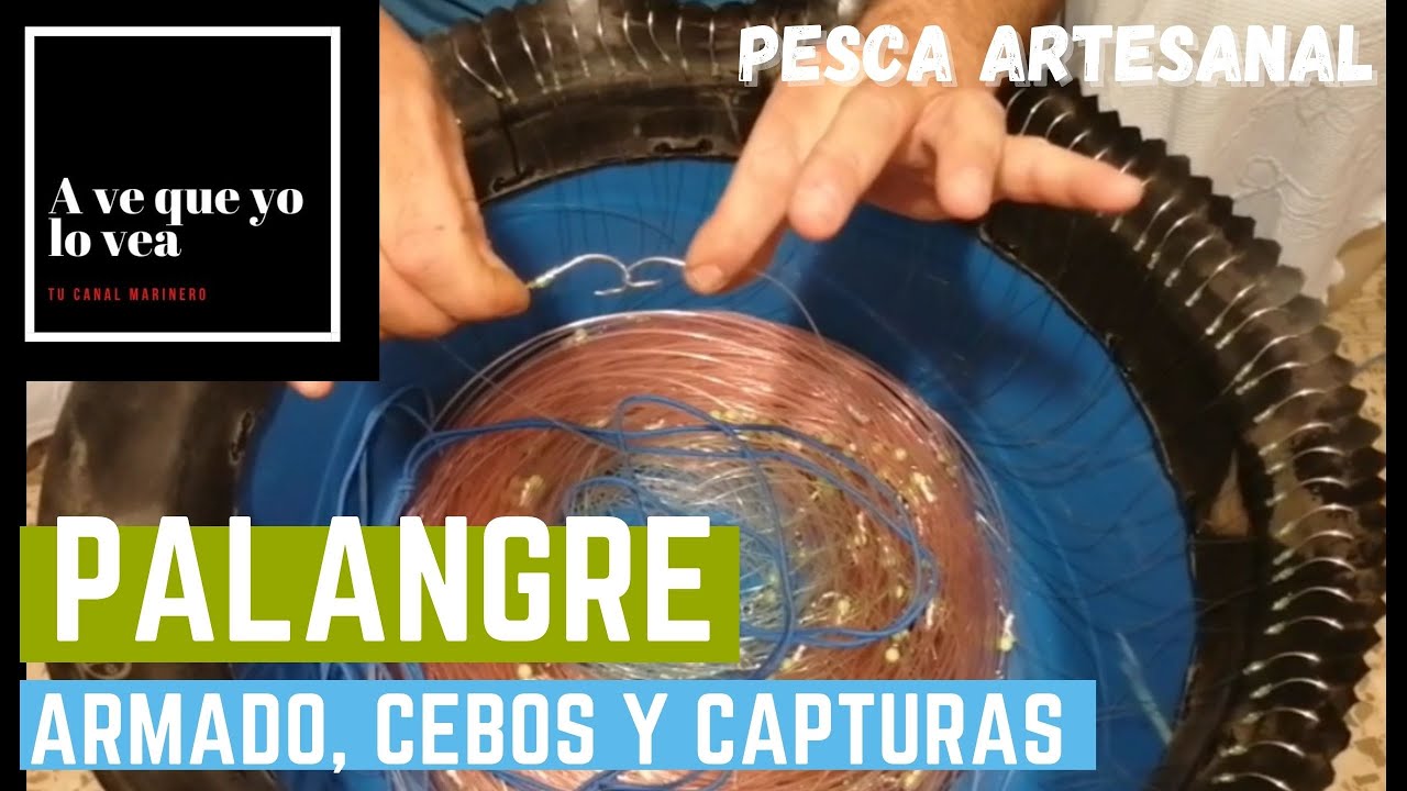PALANGRE: Armado, cebos y capturas