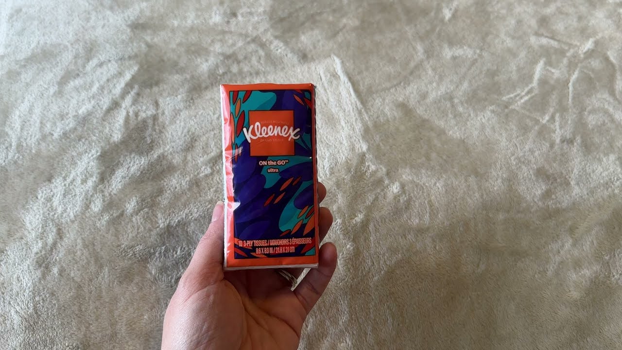 Honest Review of the Kleenex On The Go Tissues