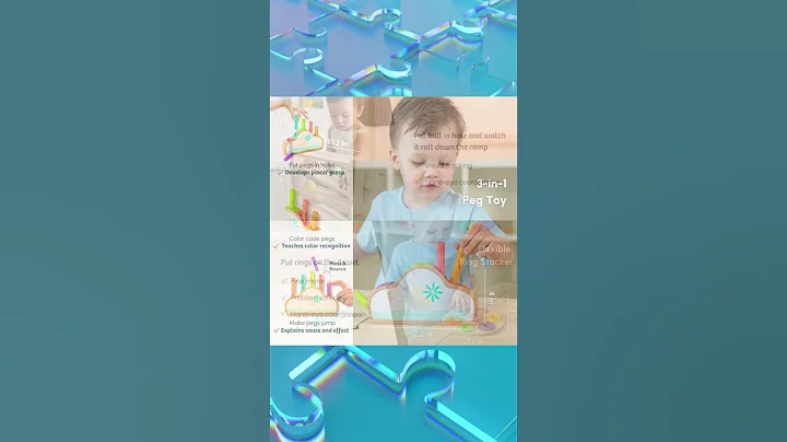 Curious Cub Montessori Wooden Toy Box | Best Learning Toys for 1 Year+ | Brain Development