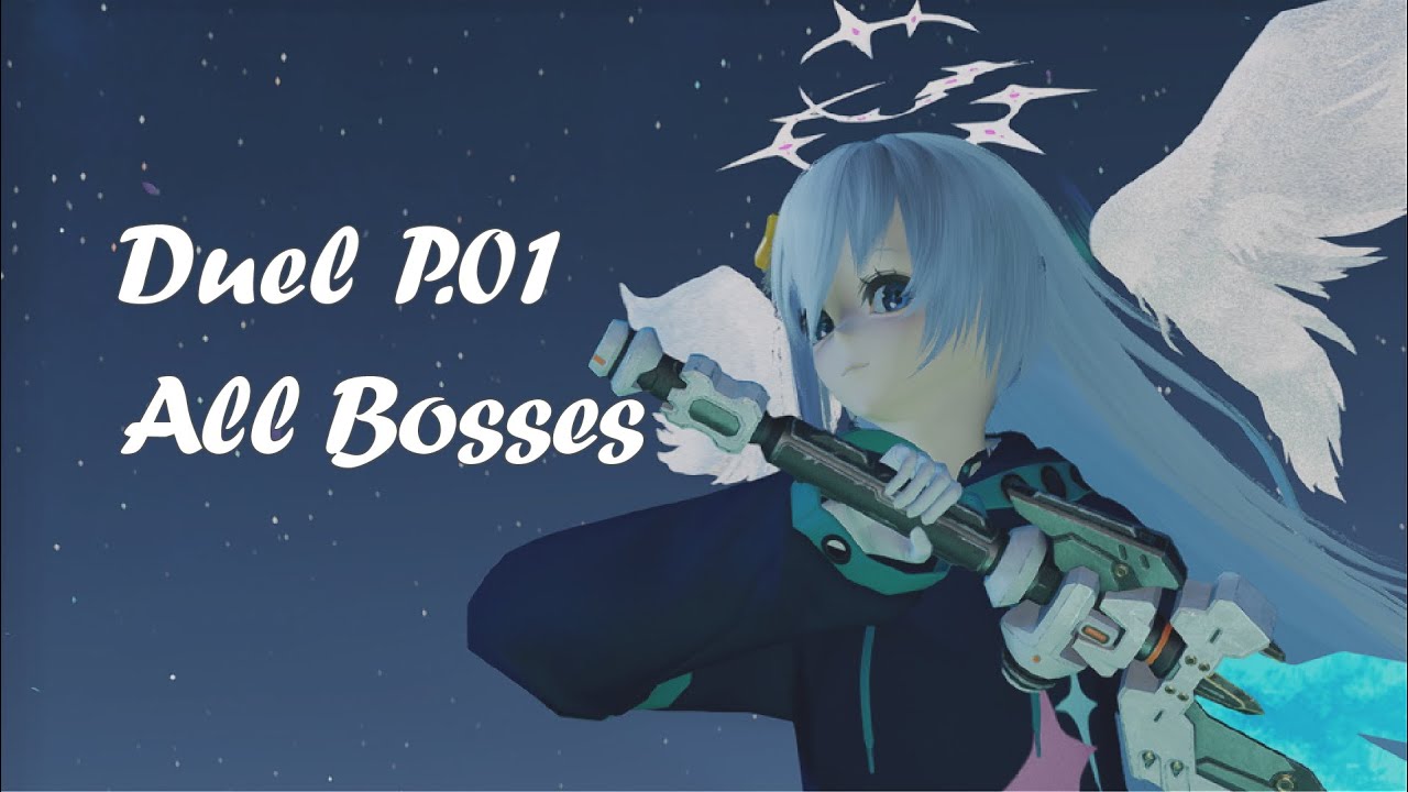 Duel: Phase 1 (All Bosses) | Fi/Bo TD ONLY + Full Defi Equipment | PSO2:NGS