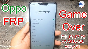 Oppo All New Models Unlock FRP/Google Account Lock by waqas mobile