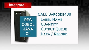 Barcode400 Integration