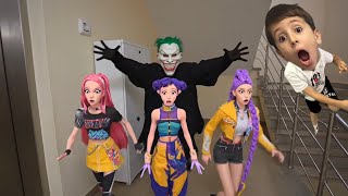 Olamaz Aras Korkunç Palyaço K - Pop Huntri̇x Rumi̇ Mi̇ra Ve Zoeyi̇n Peşi̇nde‼️