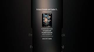 Ariana Granda ft Jaden Smith Ghost and No tears left to cry (REMIX)