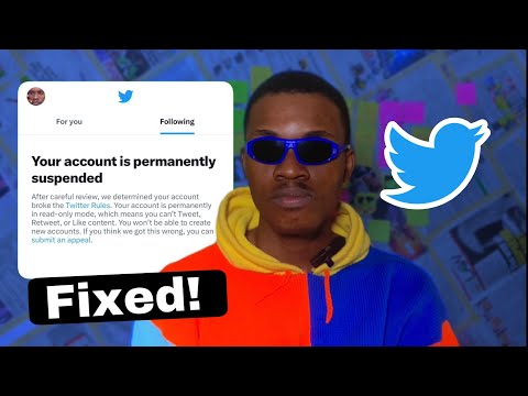 Video: How to Recover Suspended Twitter Account (with Pictures)