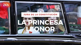 VÍDEO | El desfile militar pone el broche final a la jura de la Constitución de la princesa Leonor