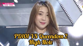 #YooYeonjung (IOI/Wjsn) Queendom 2 Vs PD101 High note compilation performances😲 (She is so talented)