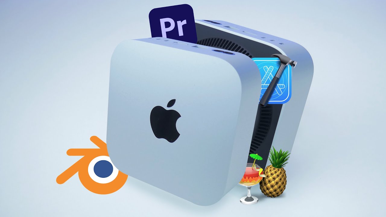 Apple Mac Mini M4 Pro против M1 Max: ТЕСТ ПРОИЗВОДИТЕЛЬНОСТИ! (Blender, Premiere Pro, Xcode и Han...