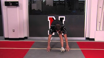 Lunge to Hamstring w/ rotation